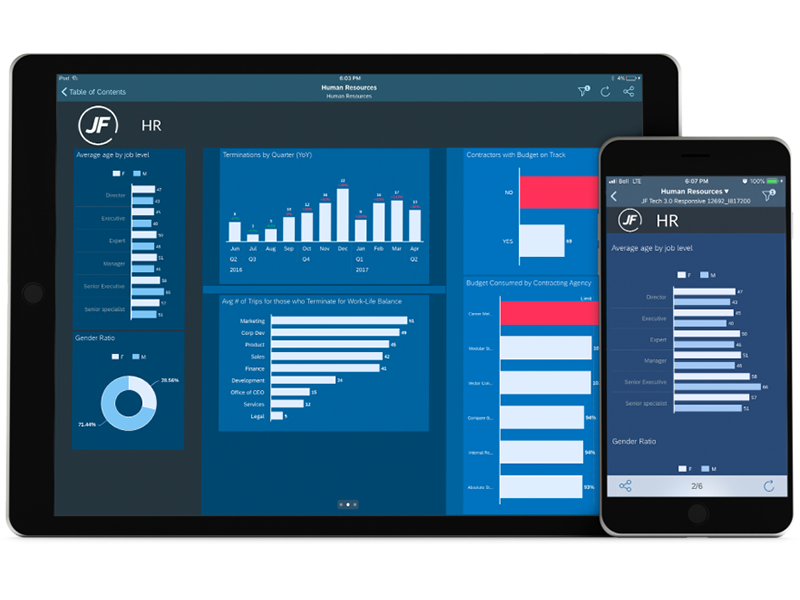 SAP Analytics Cloud Digital Boardroom